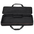 MODX M soft case opened with no product inside, showing internal structure and material texture.