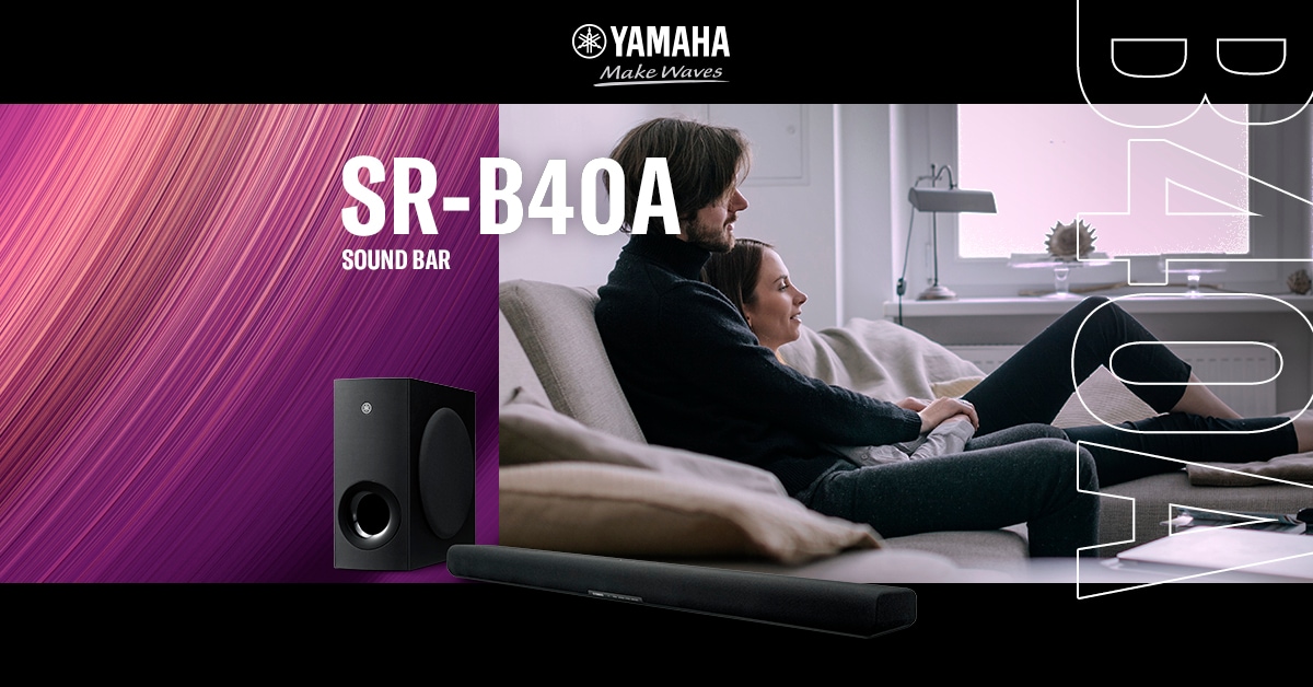 SR-B40A - Specs - Sound Bar - Audio & Visual - Products - Yamaha