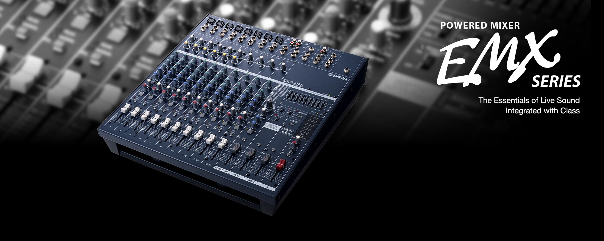EMX5014C - Overview - Mixers - Products - Portable PA - Yamaha