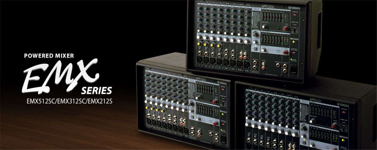 EMX (Box type) - Features - Mixers - Professional Audio - Products 