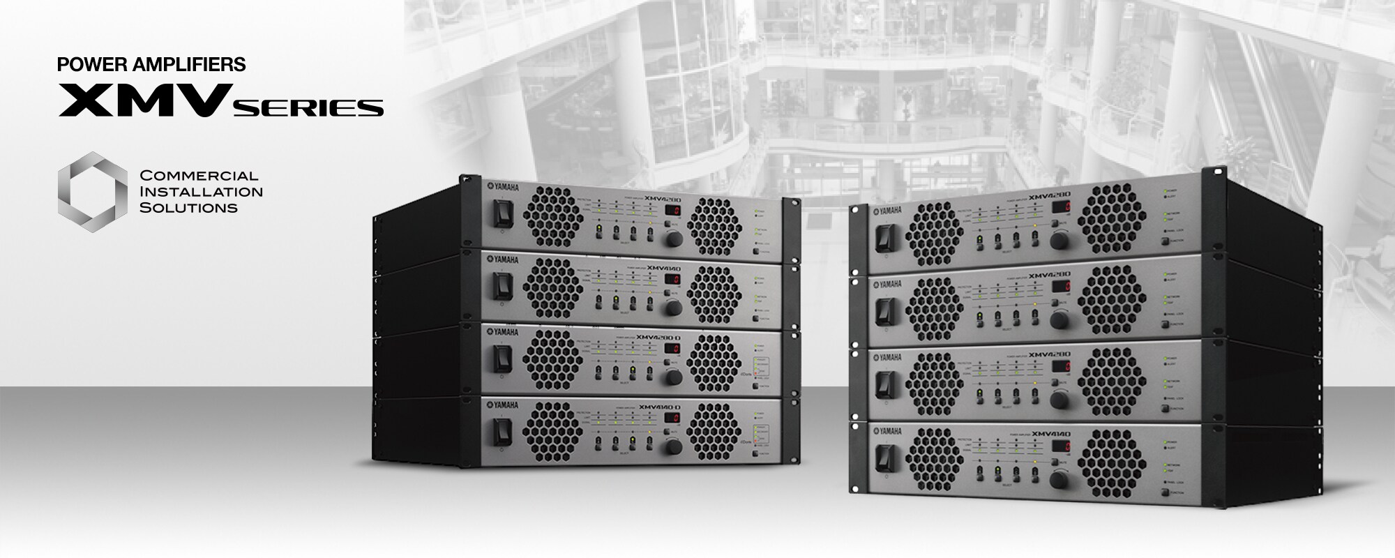 XMV Series - Overview - Power Amplifiers - Products - Audio