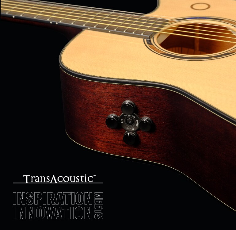 TransAcoustic Guitars (2nd Gen) - Overview - Acoustic Guitars
