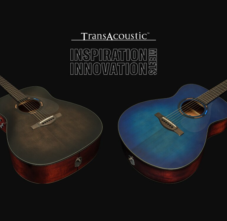 YAMAHA アコギプリアンプ『Guitar Acousty』 TransAcoustic Guitars (2nd Gen) - Overview - Acoustic Guitars