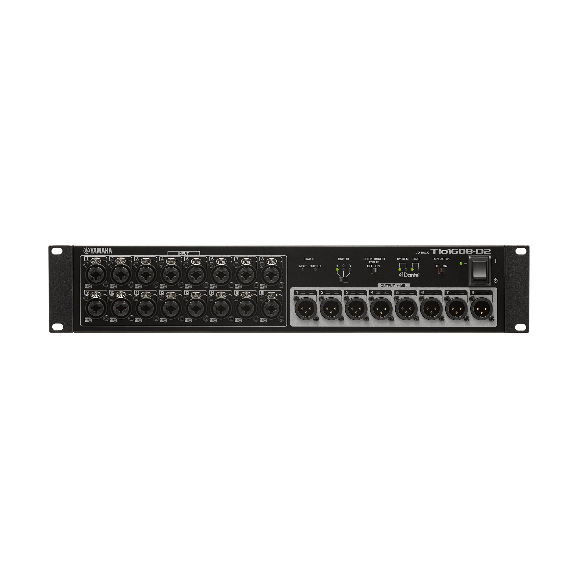 Tio1608-D2 - Overview - Interfaces - Products - Audio - Yamaha