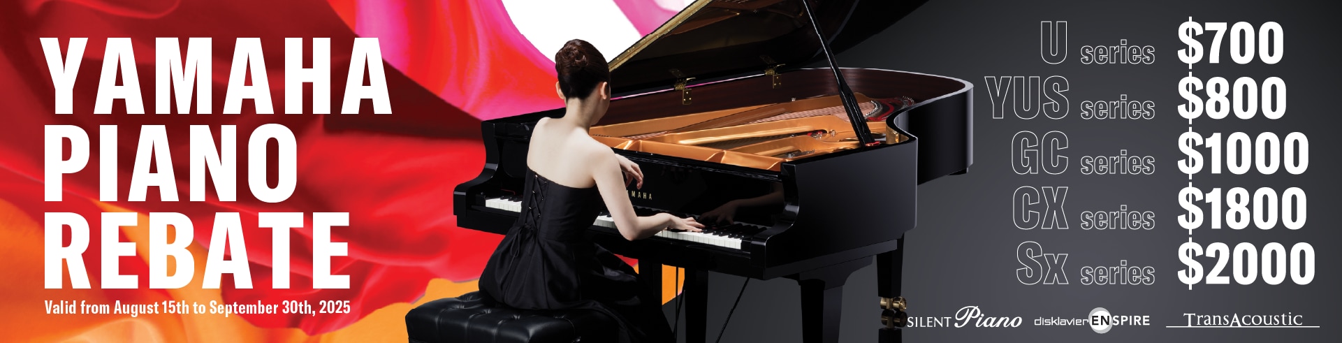 piano rebate 2025