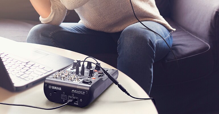 AG03MK2 - Overview - AG Series - Mixers - Products - Streaming