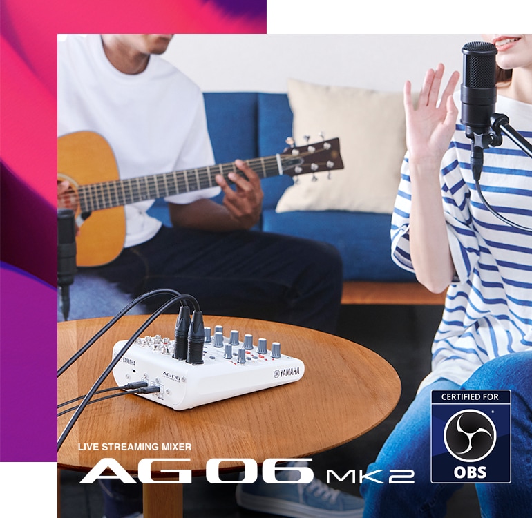 AG06MK2 - Overview - AG Series - Mixers - Products - Streaming