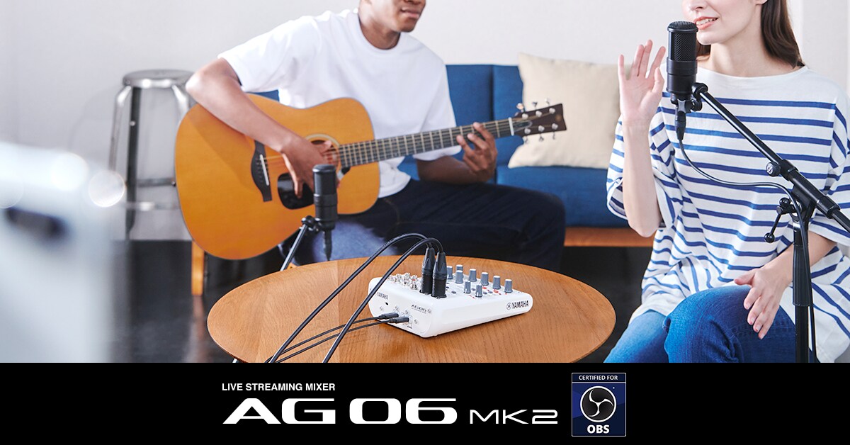 AG06MK2 - Overview - AG Series - Mixers - Products - Streaming