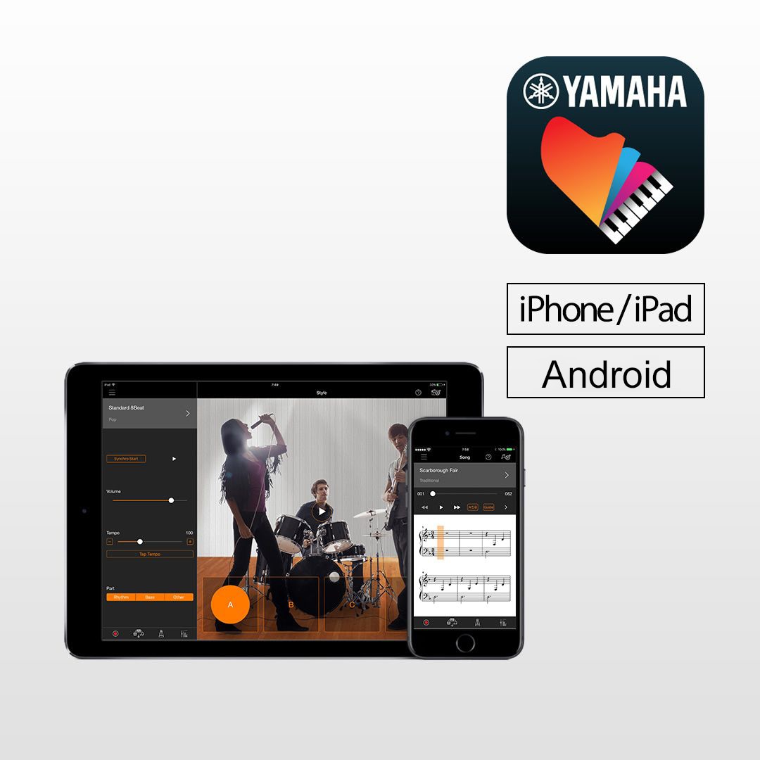 yamaha p 125 app