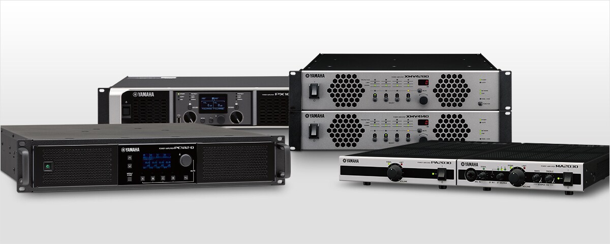 Power Amplifiers - Products - Audio - Yamaha - Business - Canada