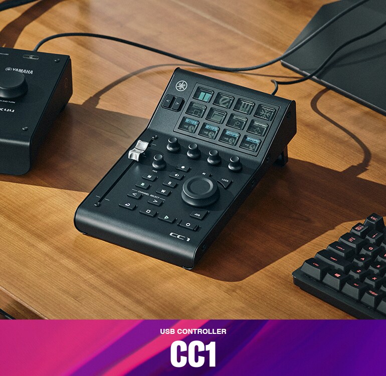 YAMAHA CC1 USBコントローラー CC1 - Overview - Controllers - Products - Music & Audio Production