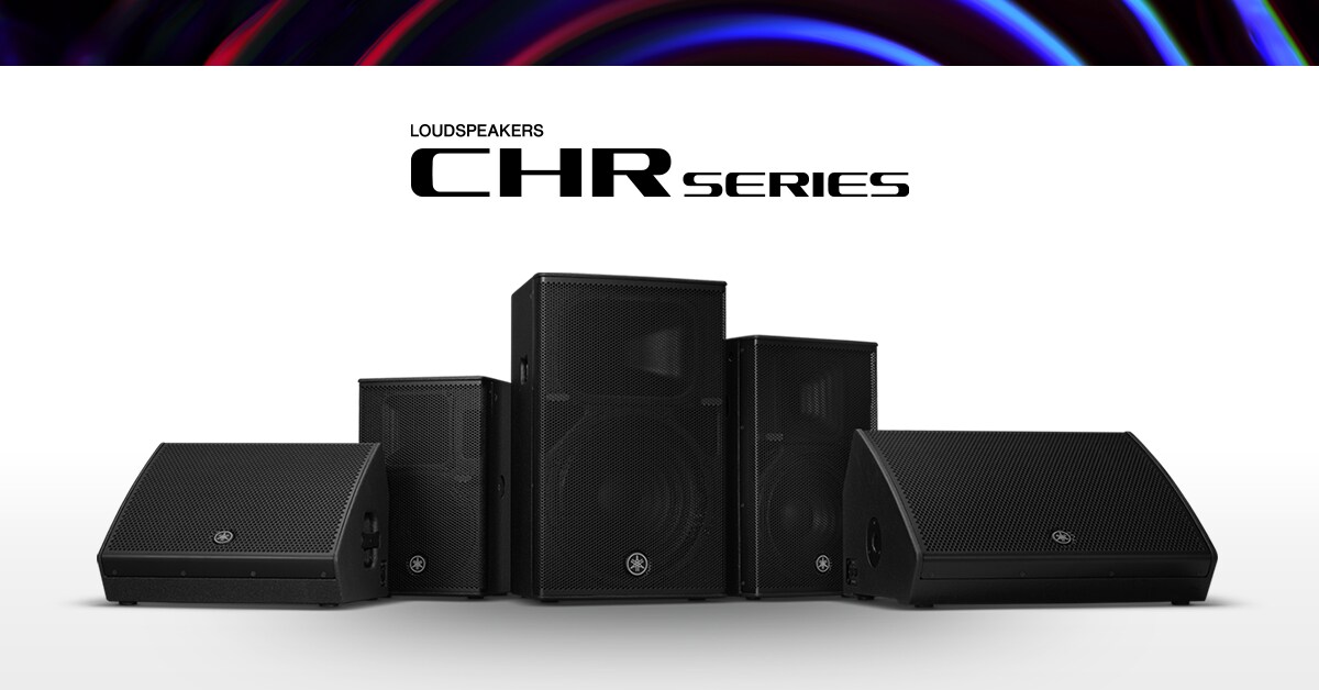 CHR Series - Overview - Speakers - Products - Portable PA - Yamaha