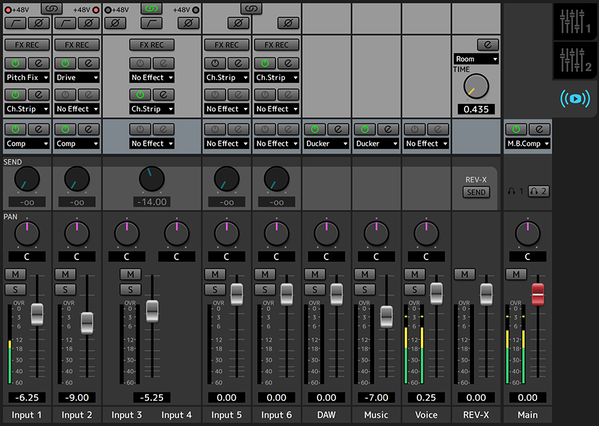 Yamaha dspMixFx: Optimized Workflow for Production and Streaming