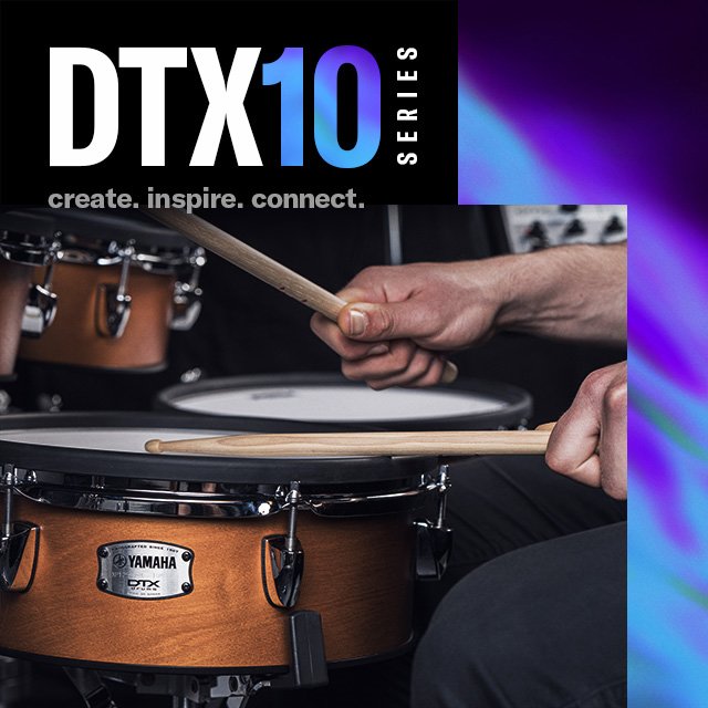 DTX10 Series - Overview - Electronic Drum Kits - Electronic Drums 