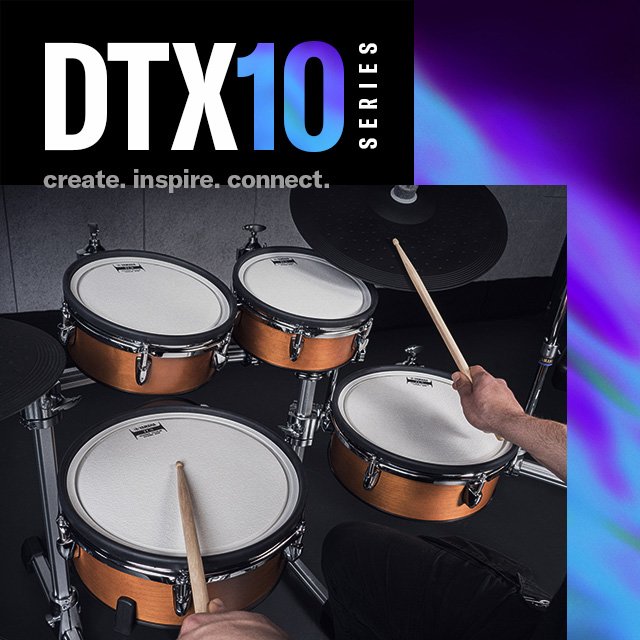 DTX10 Series - Overview - Electronic Drum Kits - Electronic Drums 