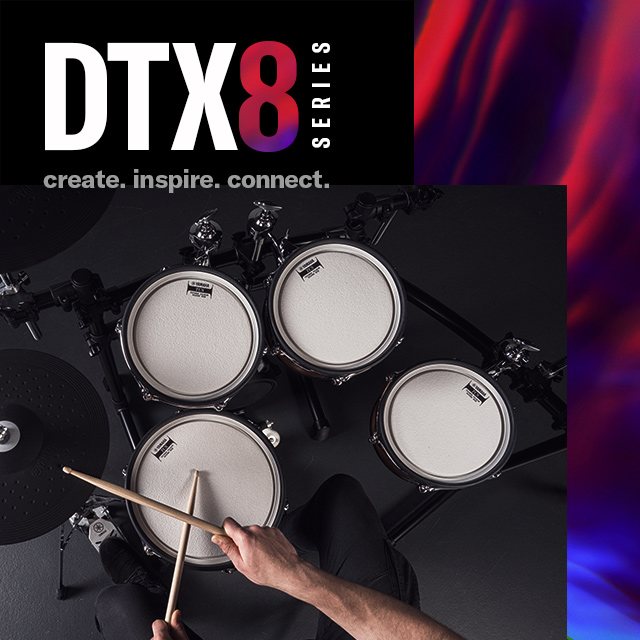 DTX8 Series - Overview - Electronic Drum Kits - Electronic