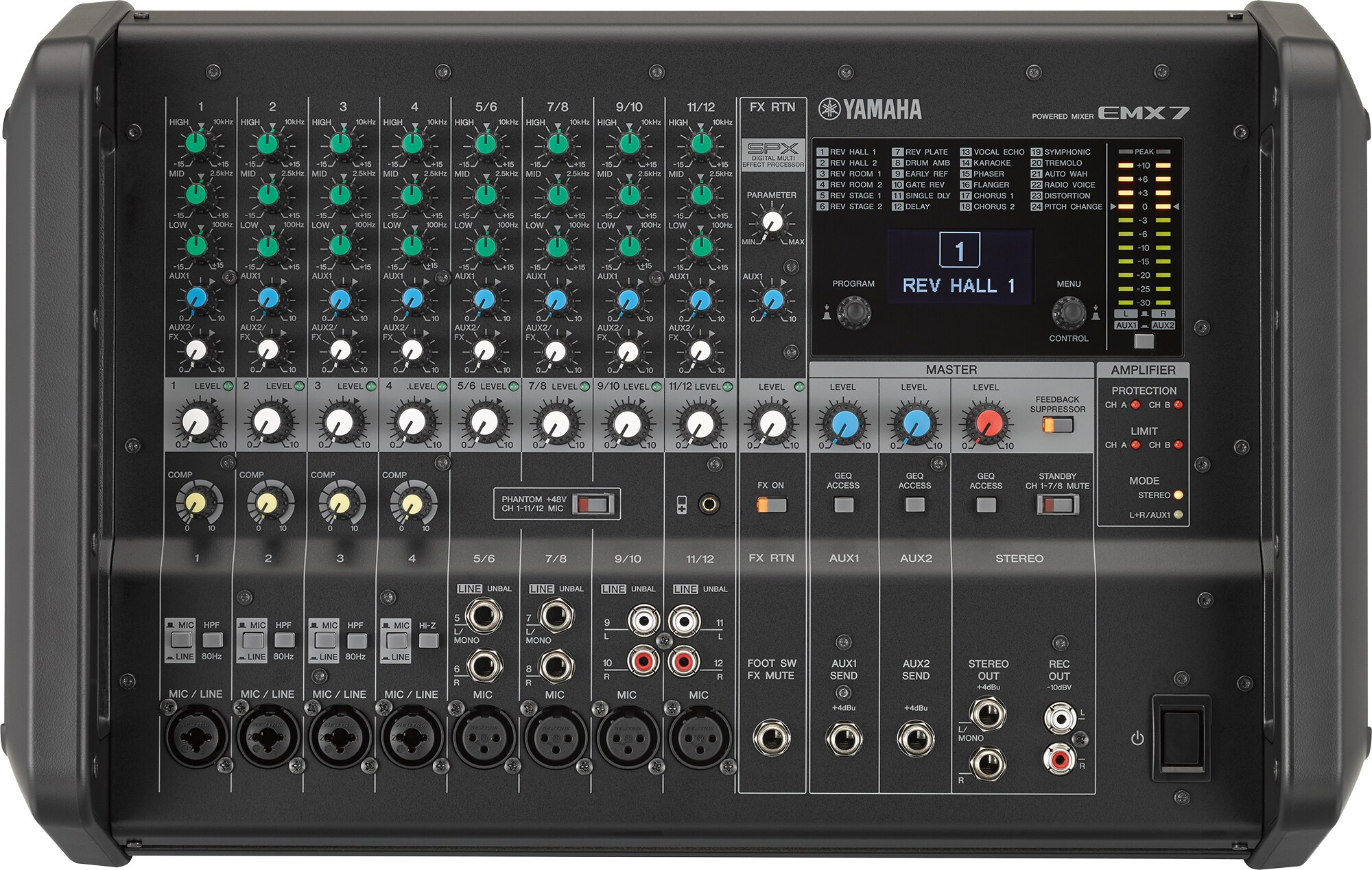 EMX7/EMX5 - Overview - Mixers - Products - Audio - Yamaha