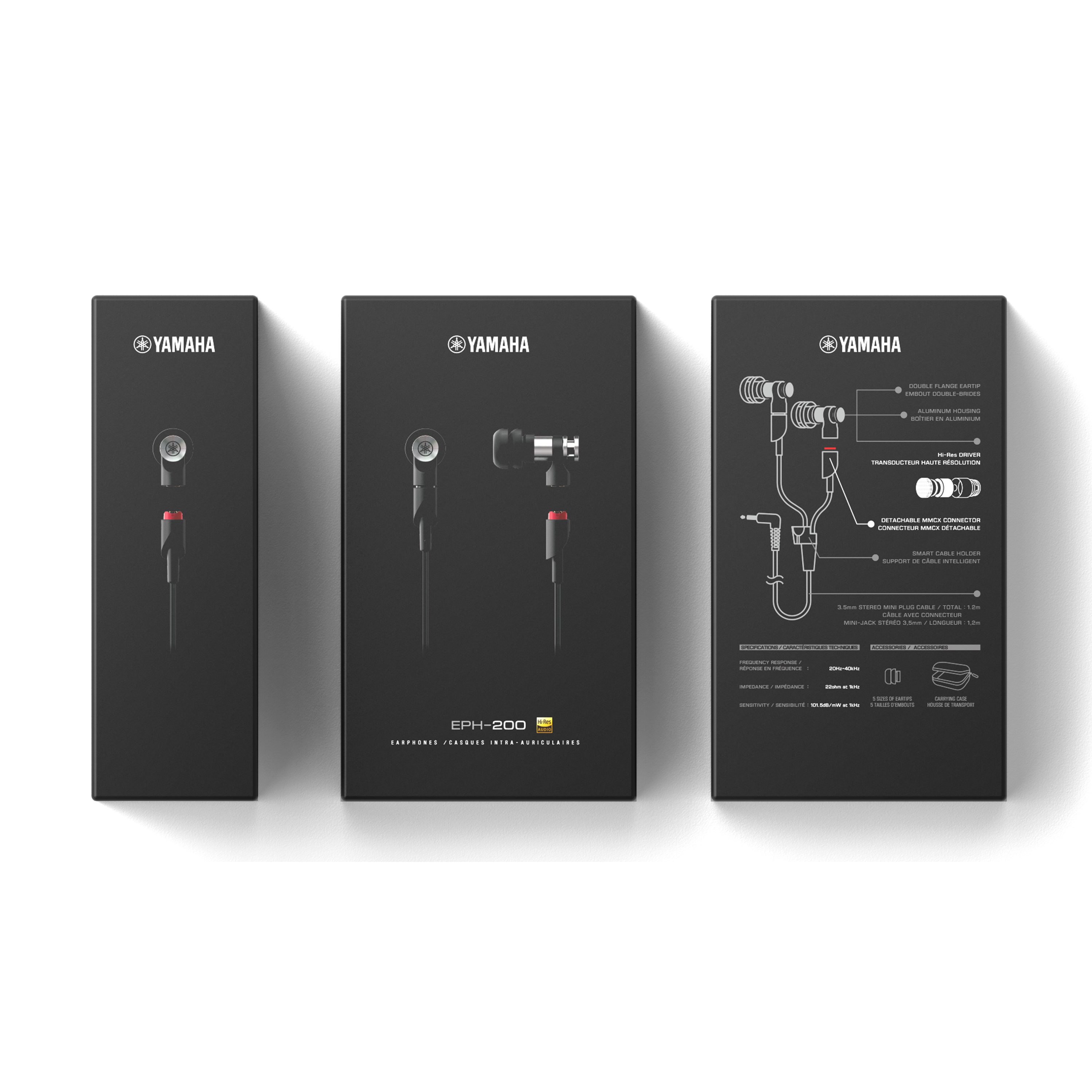YAMAHA EPH-200 有線イヤホン あのヒットモデルからどう進化した？ ヤマハのハイレゾイヤホン「EPH