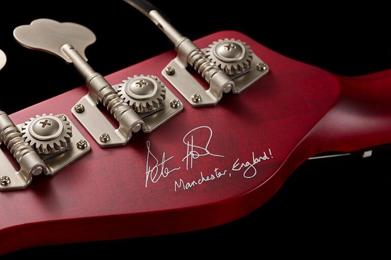 Autographed Headstock