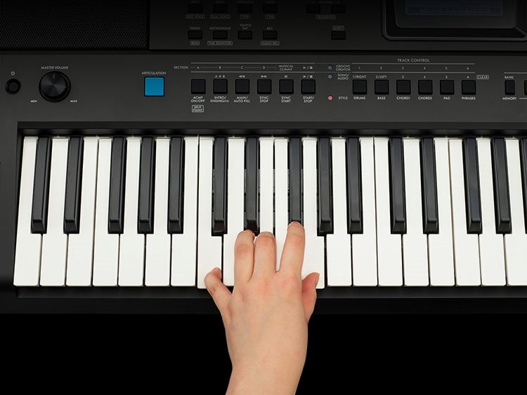 Yamaha PSR-E473 ブラック PSR-E473 - Overview - Portable Keyboards - Keyboard