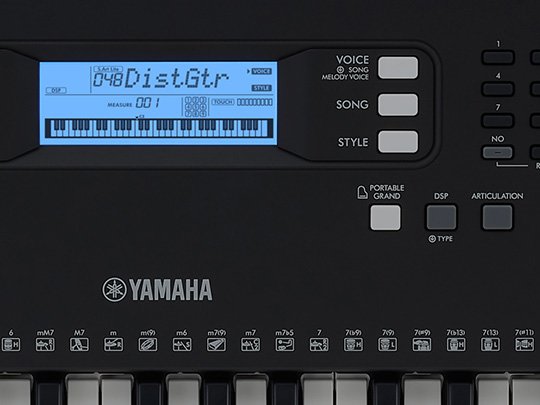 PSR-E373 - Overview - Portable Keyboards - Keyboard