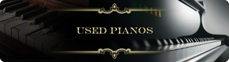 Yamaha Used Pianos Banner 