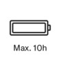 Battery Max. 10h