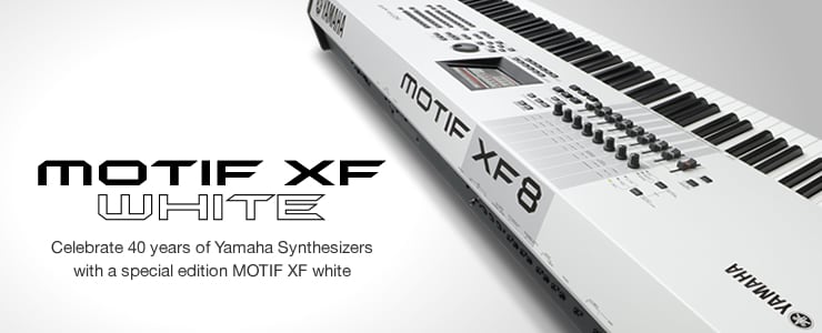 40th Anniversary Special edition MOTIF XF WH