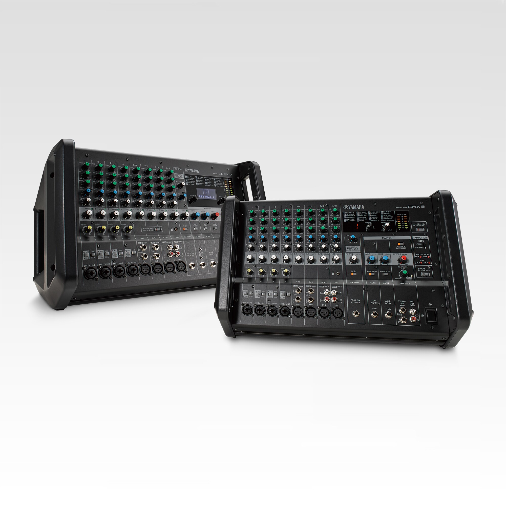 EMX7/EMX5 - Overview - Mixers - Products - Audio - Yamaha