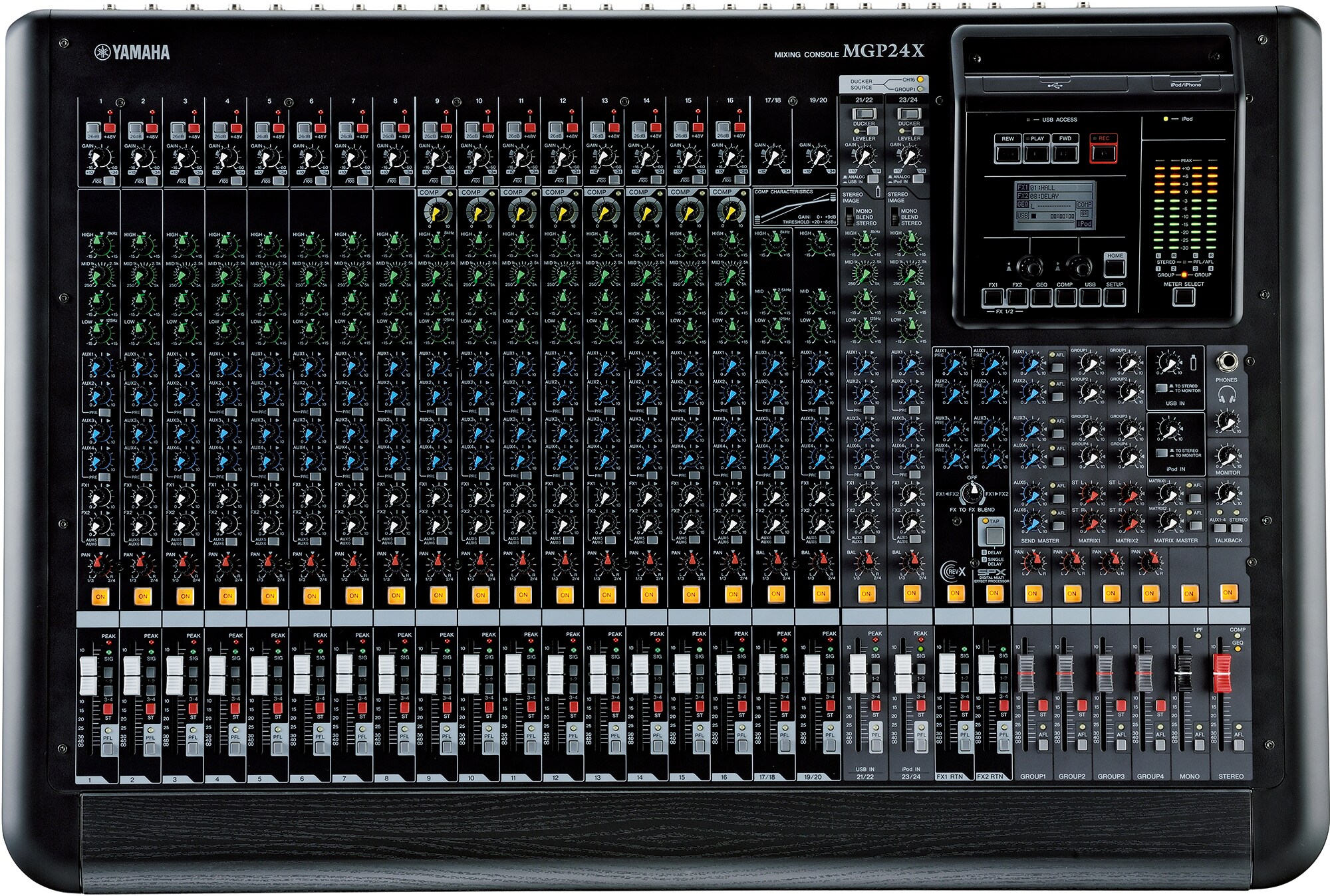 MGP Series - Specs - Mixers - Products - Audio - Yamaha - Business