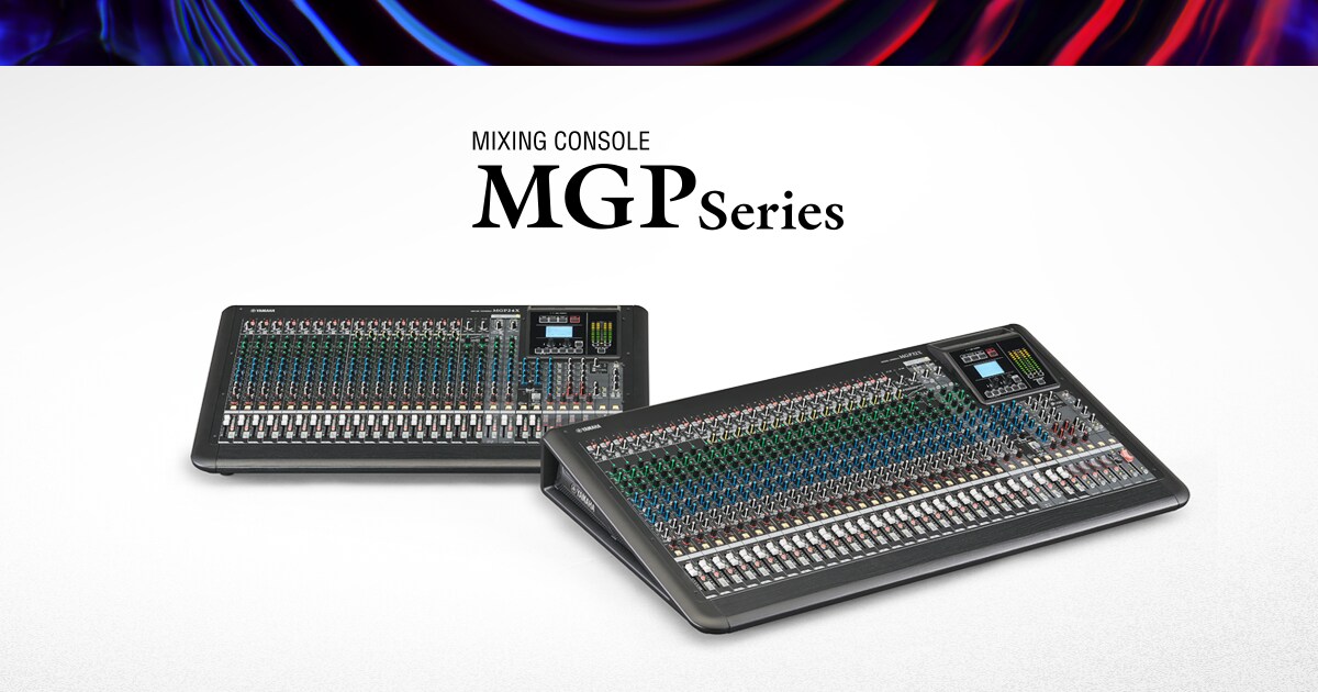 MGP Series - Specs - Mixers - Products - Audio - Yamaha - Business