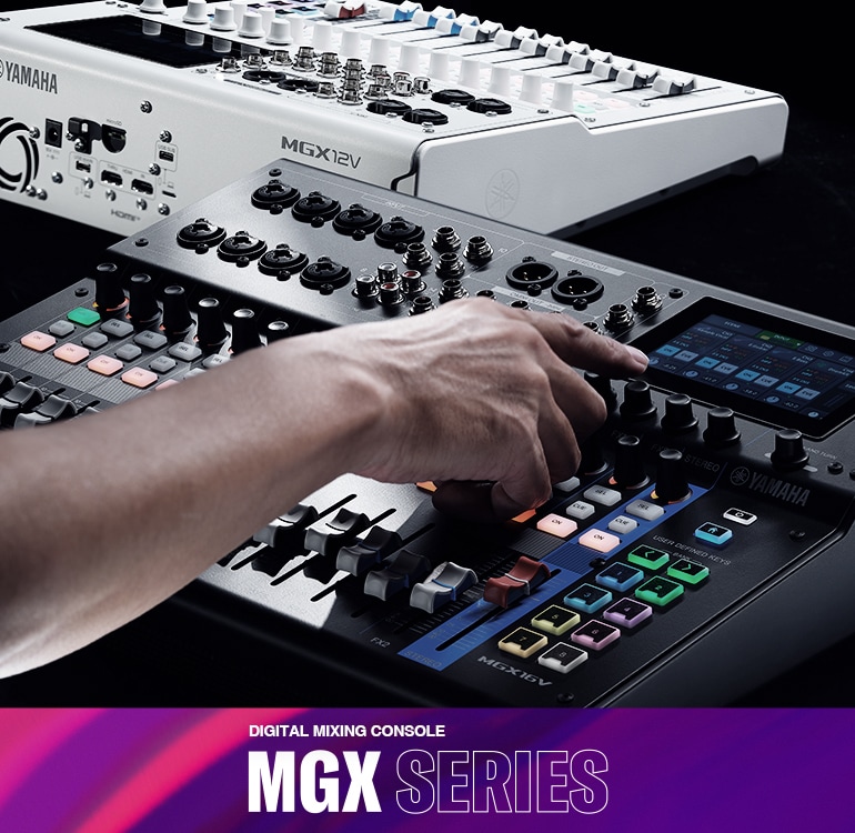 MGX Series - Overview - Mixers - Products - Portable PA - Yamaha