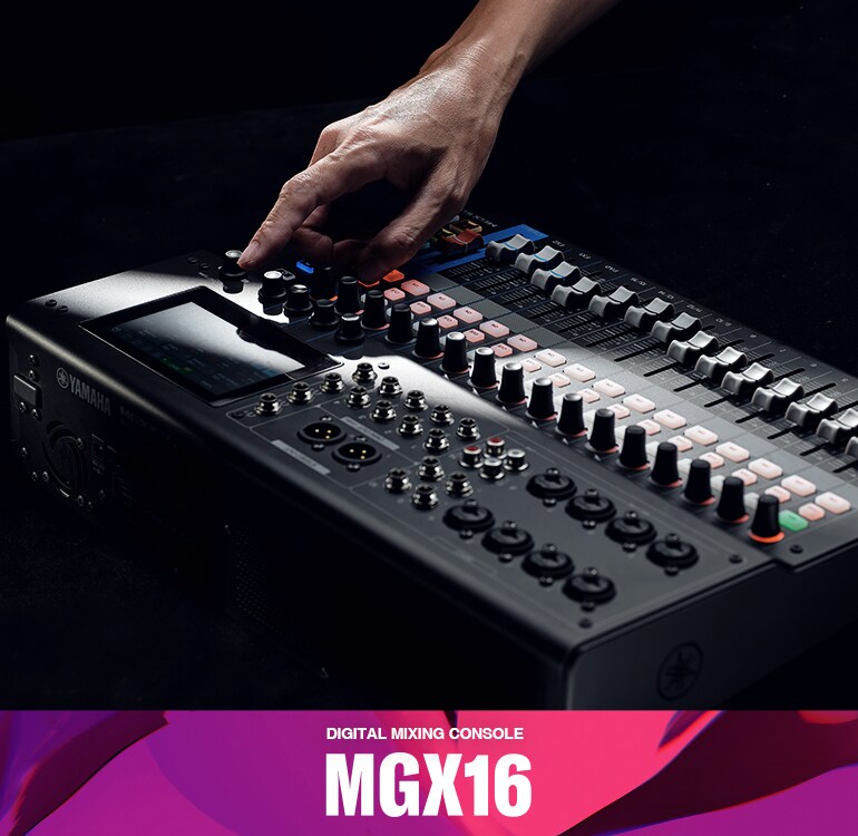 MGX16 - Overview - MGX Series - Mixers - Products - Portable PA