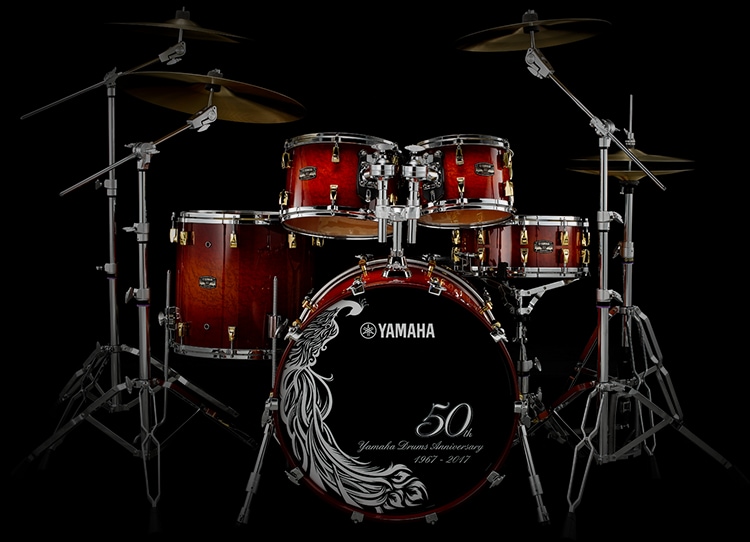 [ Photo ] Yamaha Drums 50th Anniversary Limited Model