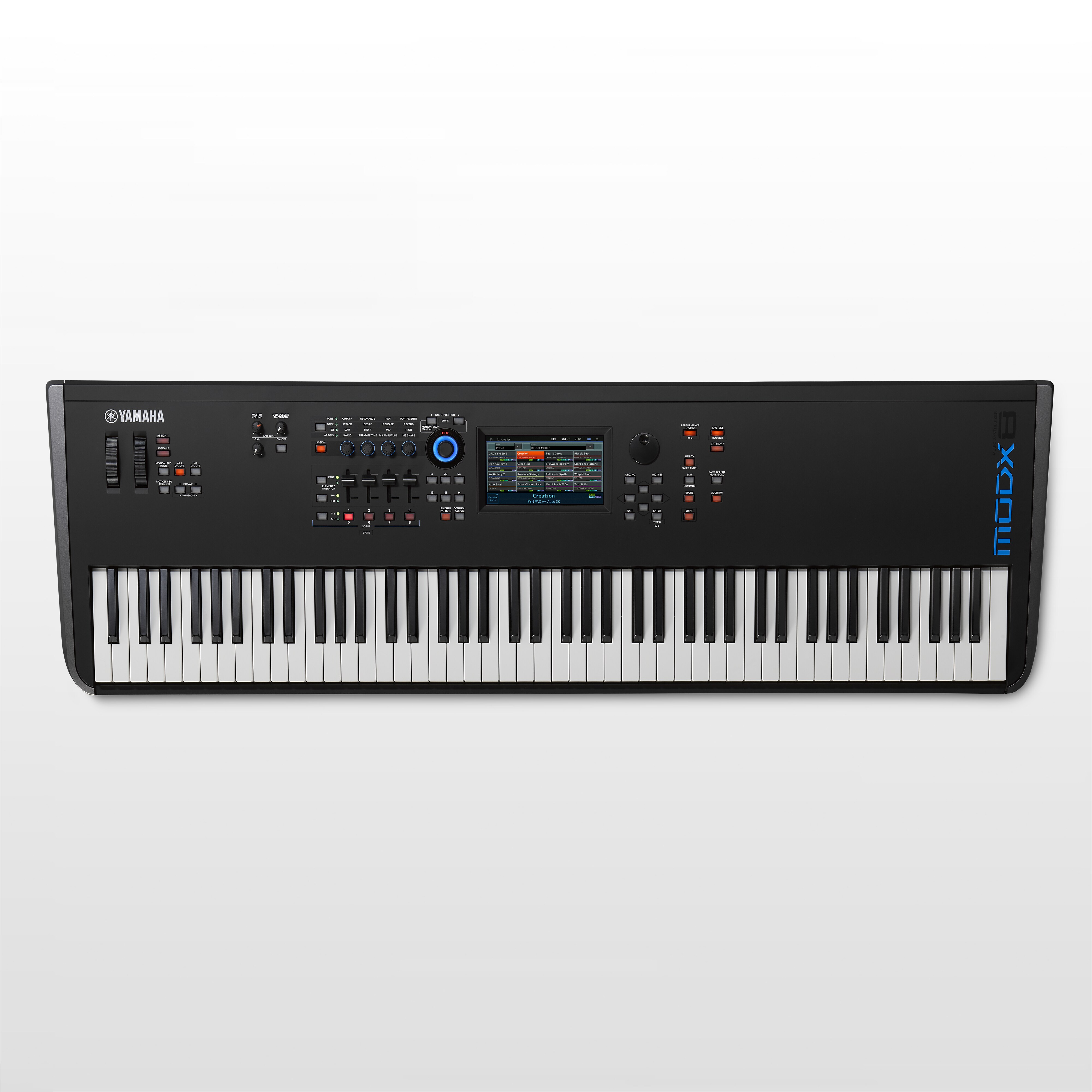 ヤマハ　modx8 MODX - Overview - Synthesizers - Products - Keyboard Instruments