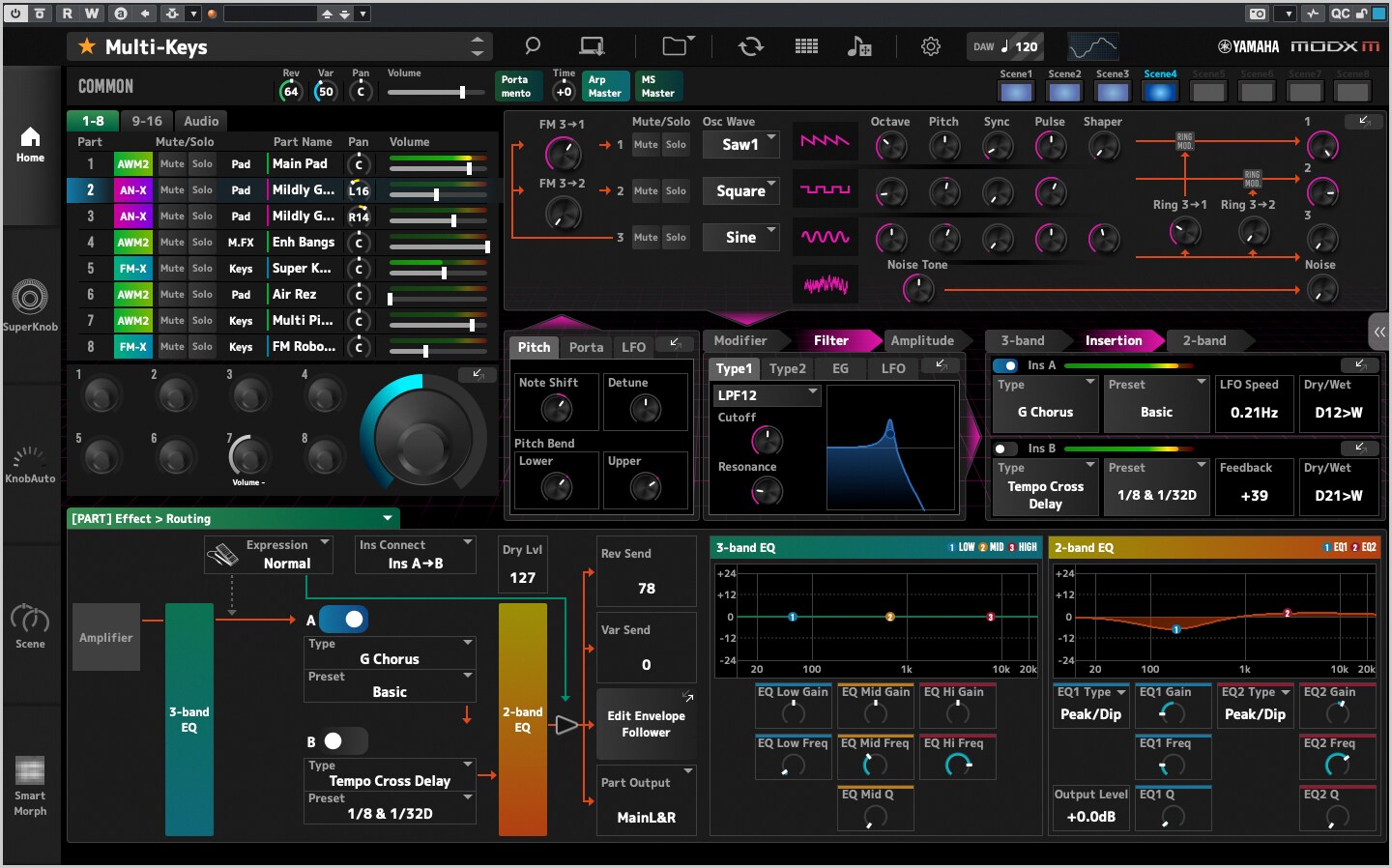 Expanded Softsynth Plugin for MODX M - Overview - Apps - Products