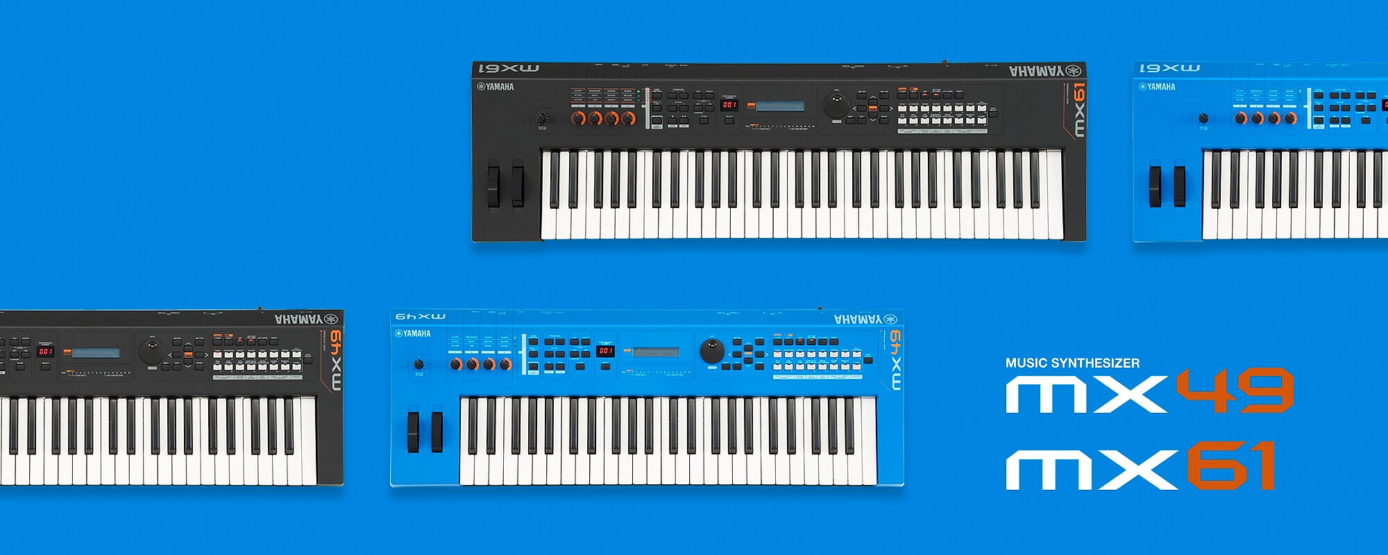 YAMAHA MX49 BK シンセサイザー MX BK - Overview - Synthesizers - Products - Keyboard Instruments