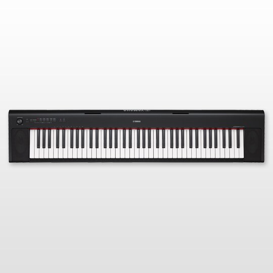 【国内海外兼用】YAMAHA Piaggero NP-32 Yamaha Piaggero NP32 76 Key Portable Keyboard - Black — L.A. Music