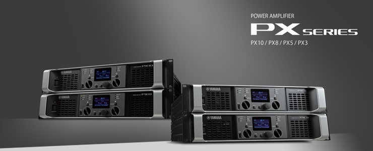 Power Amplifier PX Series banner