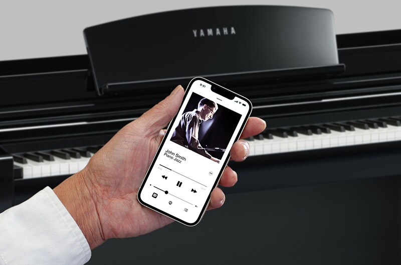 楽器 YAMAHA Clavinova CLP-875B CLAVINOVA DIGITAL PIANO BLACK WALNUT | Tom Lee Music