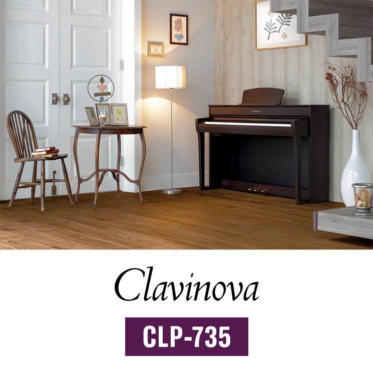 CLP-735 - Overview - Clavinova - Pianos - Musical Instruments