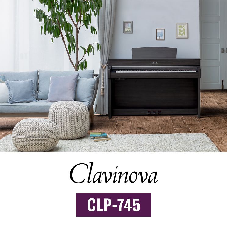 CLP-745 - Overview - Clavinova - Pianos - Musical Instruments 