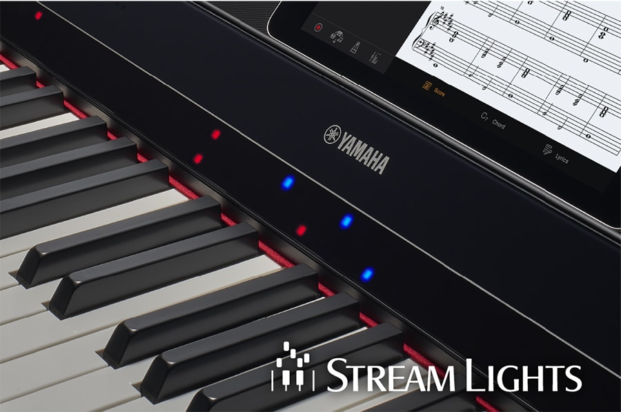 The Yamaha P-S500 Stream Lights