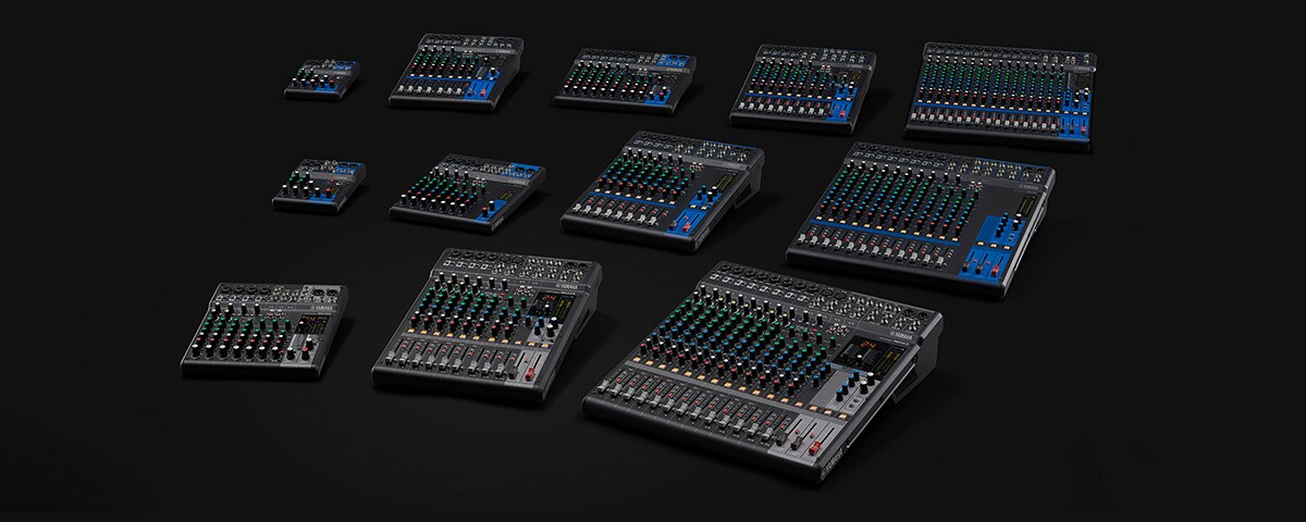 Mixers - Products - Music & Audio Production - Yamaha - Canada