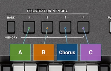 Registration memory