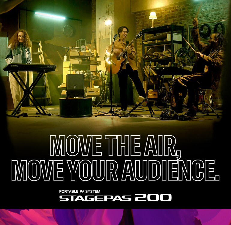 Yamaha Portable PA System STAGEPAS 200