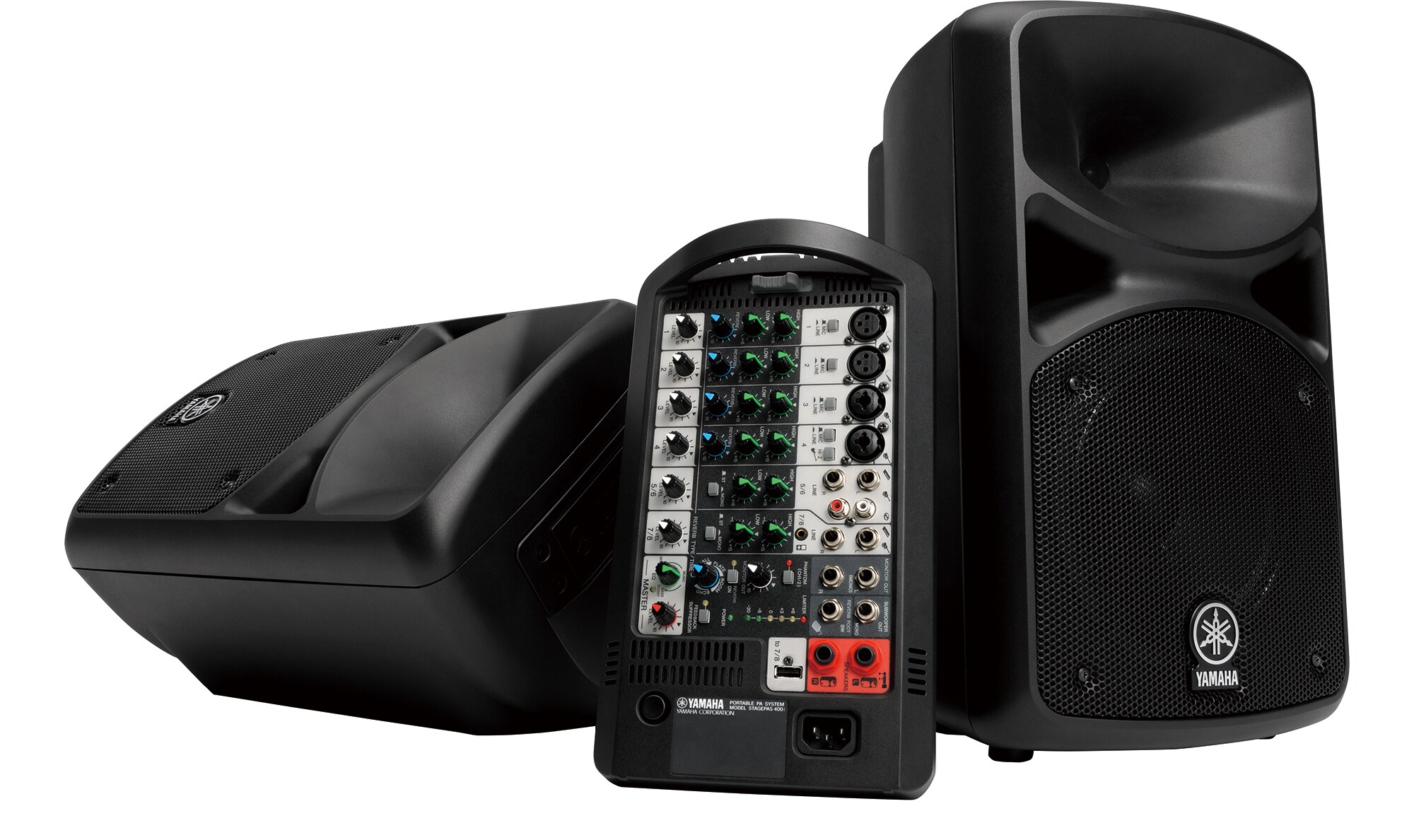 YAMAHA パワードミキサー STAGEPAS 400i STAGEPAS 400i, 600i - Overview - Portable PA Systems - Products