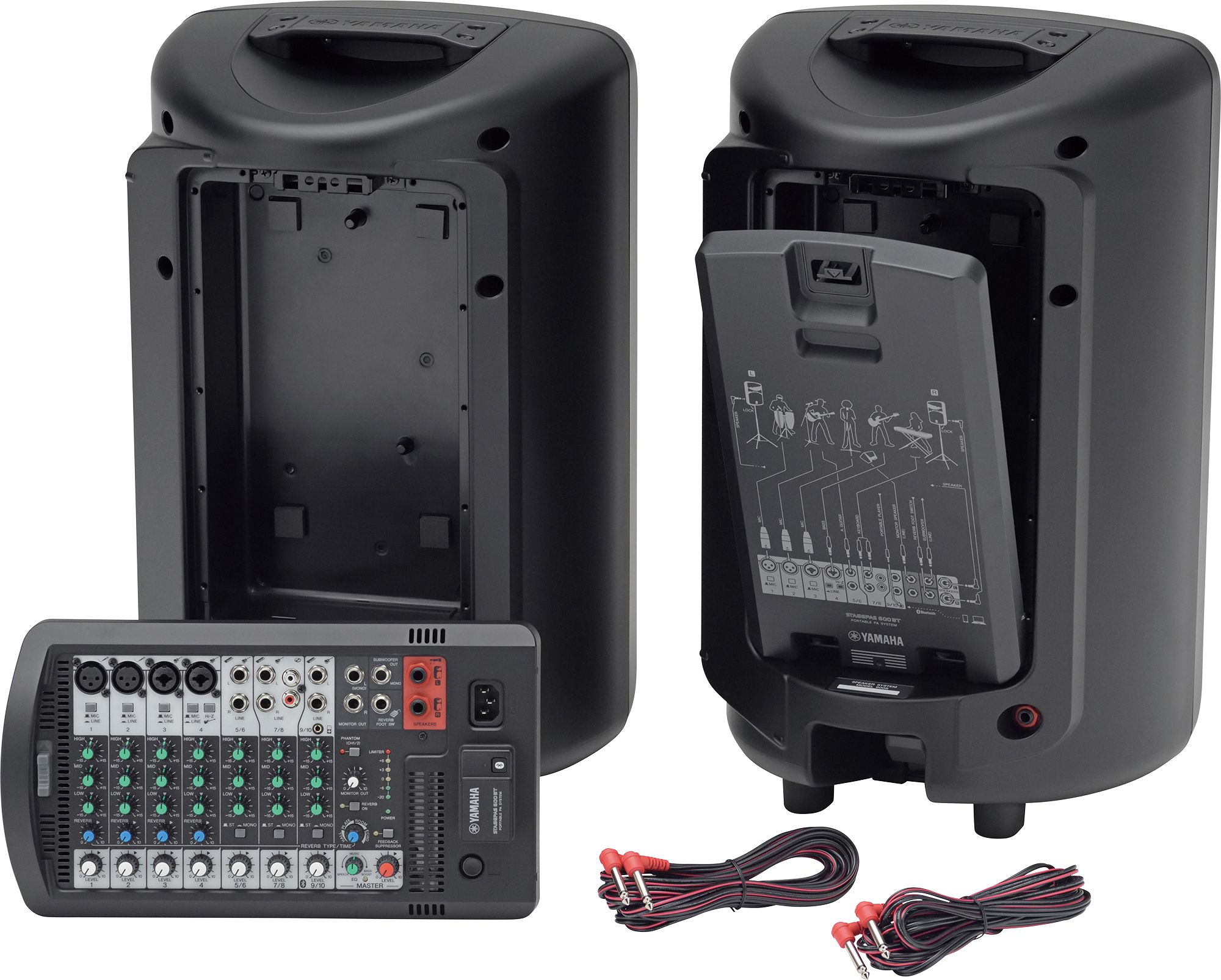 STAGEPAS 400BT/600BT - Overview - PA Systems - Professional Audio 