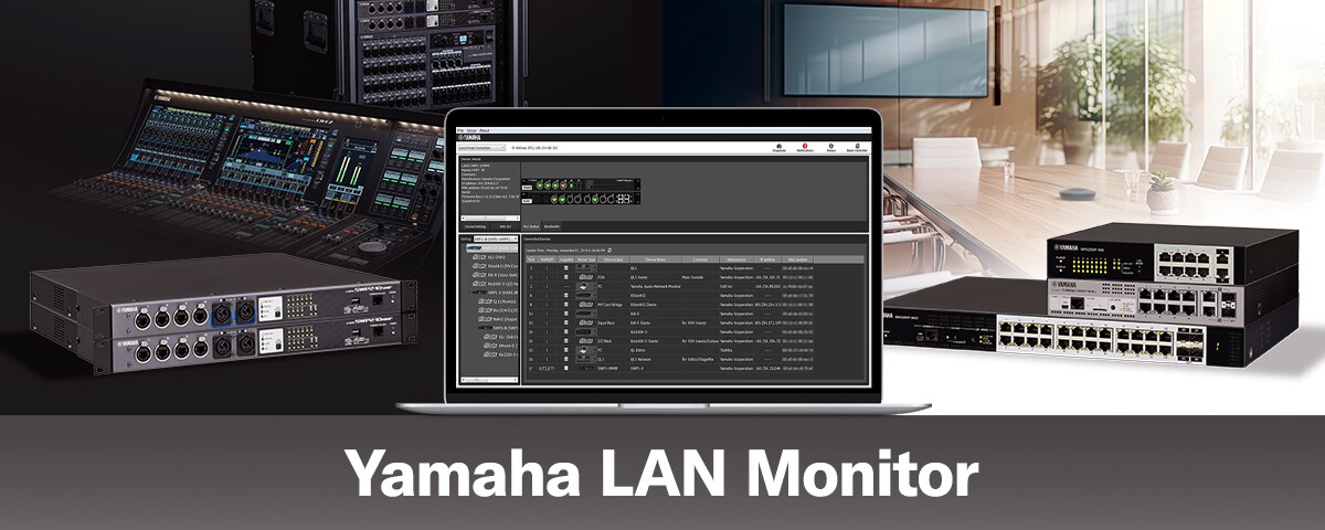 Network Devices - Products - Audio - Yamaha - Business - Canada