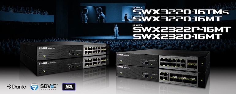 Yamaha L3 Switch SWX3220 / L2 Switch SWX2320